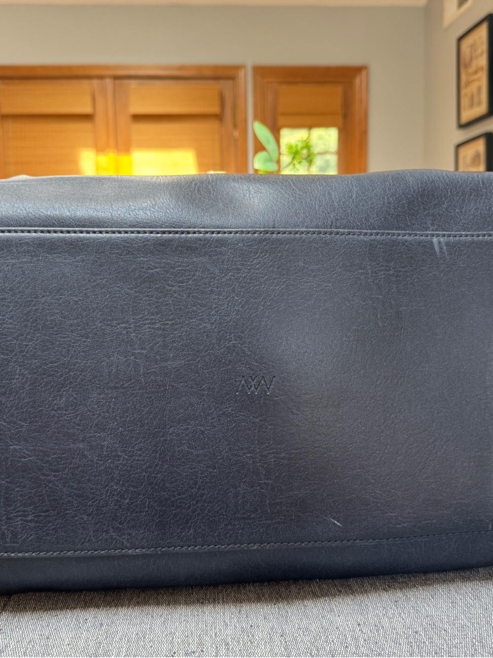 Matt And Nat Crossbody Black Satchel Vegan Leather Removable Strap - Picture 5 of 8